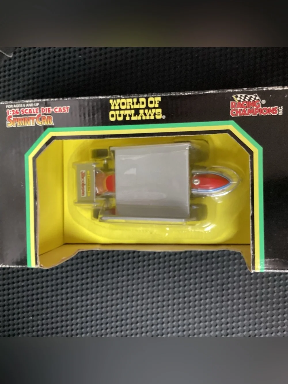 1994 #7 World of outlaws Johny sills Red & White collectible die cast cast